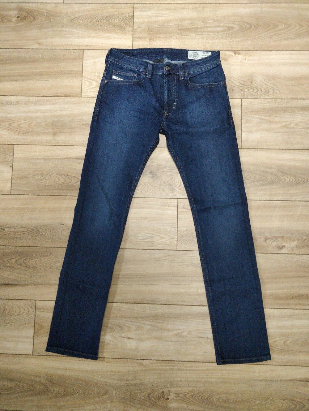 Men's Diesel Thavar Slim Skinny Jeans 29x32 Dark Blue Wash